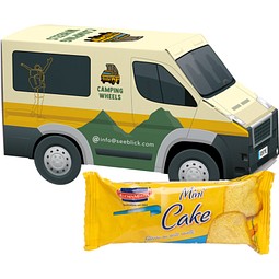 3D-Präsent Transporter, KuchenMeister Rührkuchen, inkl. Druck