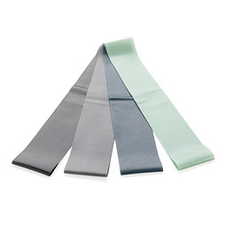 4-tlg. Set Fitnessbänder im Etui, schwarz