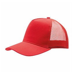 5-Panel-Cap FASTBALL,rot