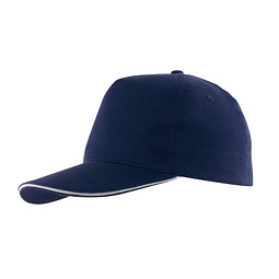 5-Panel-Sandwich-Cap WALK,dunkelblau