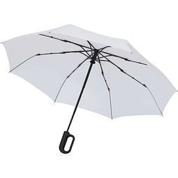 Vollautomatischer Windproof-Taschenschirm SCIROCCO,weiß