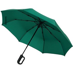 Vollautomatischer Windproof-Taschenschirm SCIROCCO,dunkelgrün