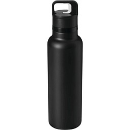 Vakuum-Isolierflasche TRAVELCLICK,schwarz