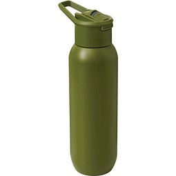 Vakuum-Isolierflasche TREKSTEEL,armygrün