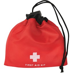 Notfall-Set CARRYGUARD, 13-teilig,rot