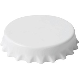 Flaschenöffner CROWNCAP,weiß