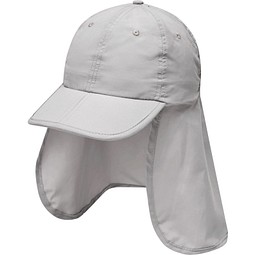 6-Panel-Baseball-Cap FLEXVEIL,grau