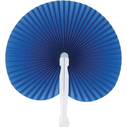 Faltbarer Fächer PEACOCK,dunkelblau