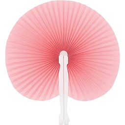 Faltbarer Fächer PEACOCK,rosa