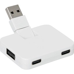 USB Hub HUBI,weiß