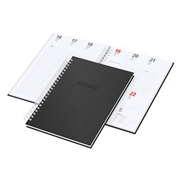 Spiral-Wochenplaner Tucson 2026, schwarz