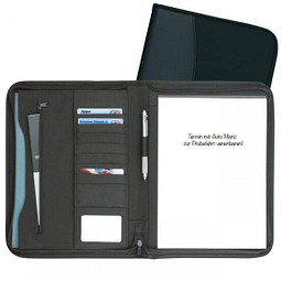 Besprechungsmappe, DIN A4, schwarz