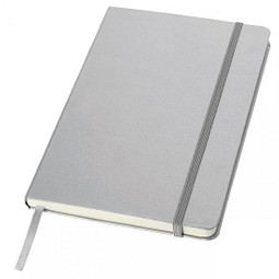 Notizbuch Animo, DIN A5, liniert, silber