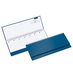 Querkalender Alpha 2026, dunkelblau