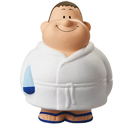 Herr Bert® Anti-Stress-Figuren Wellness Bert, weiß