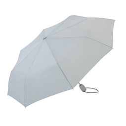 FARE® Automatik-Taschenschirm Open&Close, hellgrau