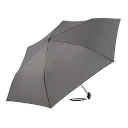 FARE® Mini-Taschenschirm Slim, grau