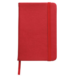 Notizbuch Tradition, DIN A6, liniert, rot