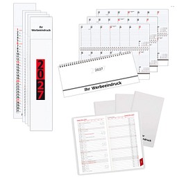 Kalender-Sparset 75-teilig 2027, inkl. Druck