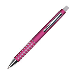 Kugelschreiber Hollywood, blaue Mine, pink