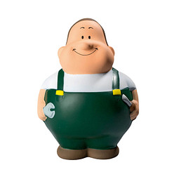 Herr Bert® Anti-Stress-Figuren Handwerker Bert, grün