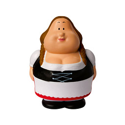 Herr Bert® Anti-Stress-Figuren Bayerin Berta, weiß