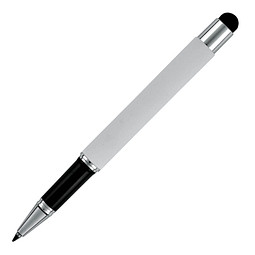 Pierre Cardin Touch-Pen Rollerball Claudie, blaue Mine, weiß