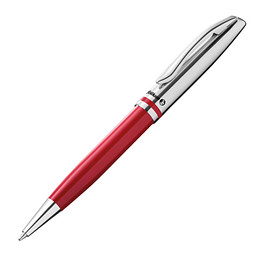 Pelikan Kugelschreiber Jazz Classic, schwarze Mine, silber/rot