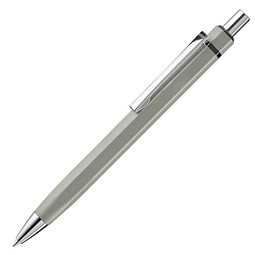 uma® Metall-Druckkugelschreiber Six, grau