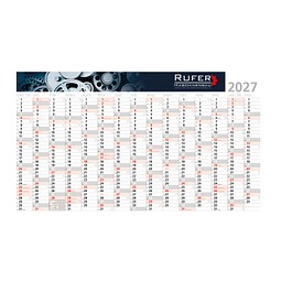 15-Monats-Wandplaner Jumbo 2027 inkl. Digitaldruck