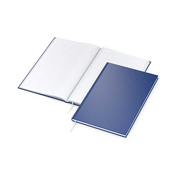 Geiger-Notes Notizbuch, DIN A4, kariert, blau-matt