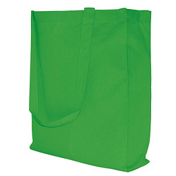 Baumwoll-Shopper Einkaufstasche, mittelgrün