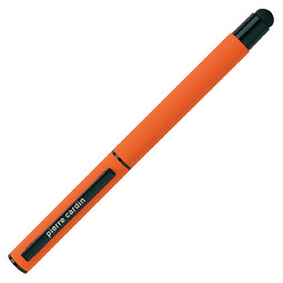 Pierre Cardin Touch-Pen Rollerball Claudie, blaue Mine, orange