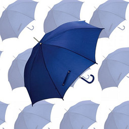 Werbe-Set: 36 Stockschirme, Inkl. Druck, Dunkelblau