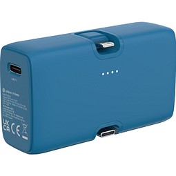 Urban Vitamin Los Angeles 20W Powerbank aus RCS rec. Plastik, blau