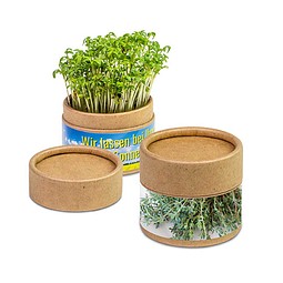 Pflanz-Cup inkl. Samen - Thymian, inkl. Druck, individuell