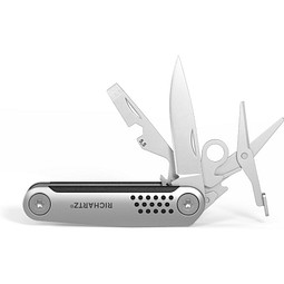 STRUKTURA knife 8+ mini Taschenmesser, silber, schwarz