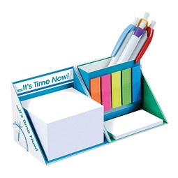 Schreibtisch-Würfel mit Hardcover, ohne Einzelblattbedruckung