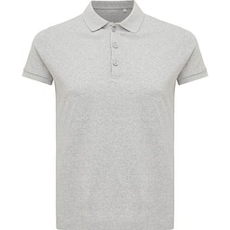 Iqoniq Yosemite Damen Piqué-Poloshirt, heather grey, L