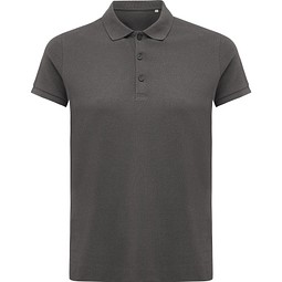 Iqoniq Yosemite Damen Piqué-Poloshirt aus rec. Baumwolle, anthrazit, L