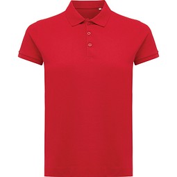Iqoniq Yosemite Damen Piqué-Poloshirt, rot, L