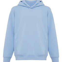 Iqoniq Yengo KidsHoodie mit Seitentaschen, sky blue, 56