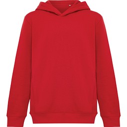 Iqoniq Yengo KidsHoodie mit Seitentaschen, rot, 910