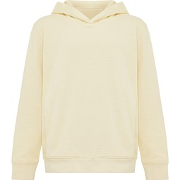 Iqoniq Yengo KidsHoodie mit Seitentaschen, cream yellow, 78
