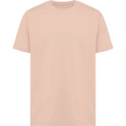Iqoniq Kakadu relaxed T-Shirt, peach nectar, XXS