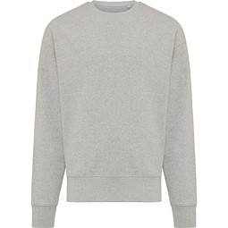 Iqoniq Kruger Relax-Rundhals-Sweater, heather grey, L