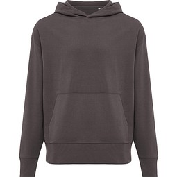 Iqoniq Yoho Relax-Hoodie aus recycelter Baumwolle, anthrazit, L