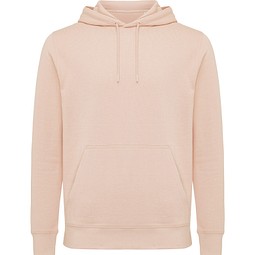 Iqoniq Rila Lightweight Hoodie aus recycelter Baumwolle, peach nectar, XXL