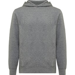 Iqoniq Yengo Hoodie mit Seitentaschen, light heather anthracite, M