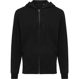 Iqoniq Abisko Zip-Kapuzenpullover, schwarz, XXS